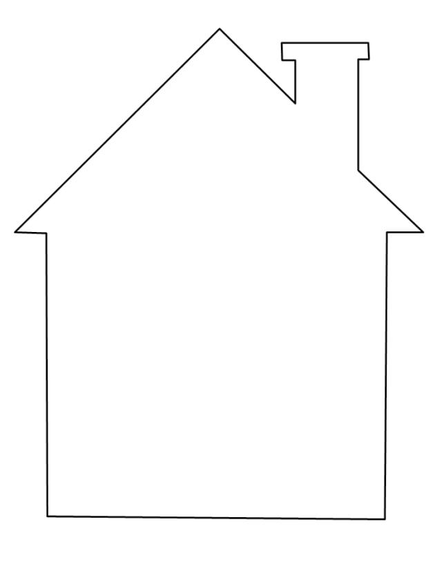 Gambar House Coloring Pages