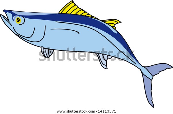 Gambar Ikan Tuna Karikatur