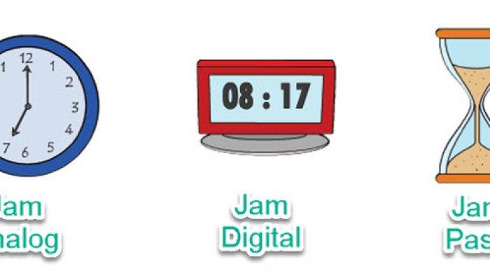 Gambar Jam Analog Dan Digital