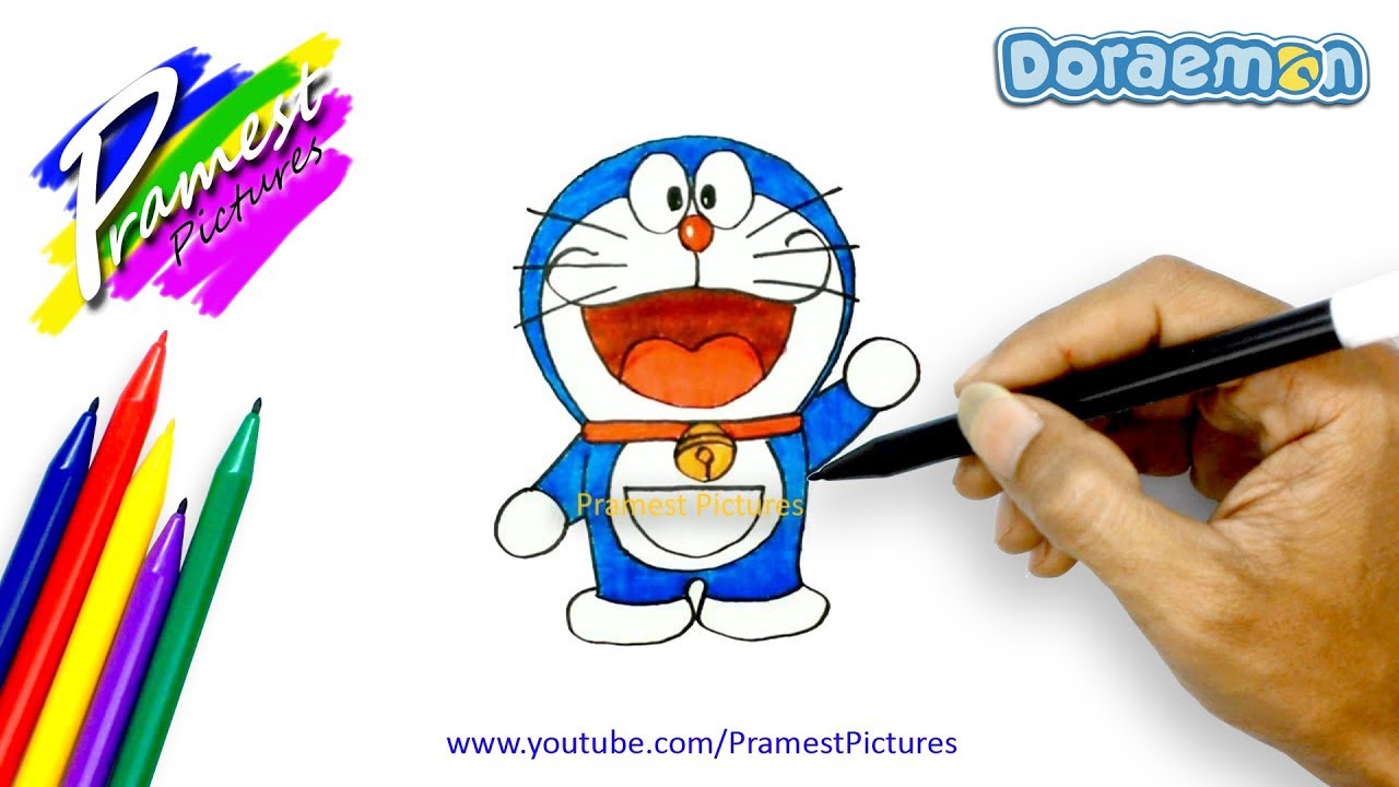 Gambar Karikatur Doraemon