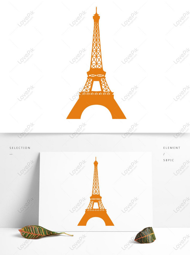 Gambar Kartun Menara Eifel
