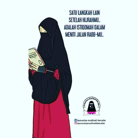 Gambar Kartun Muslimah Hijrah