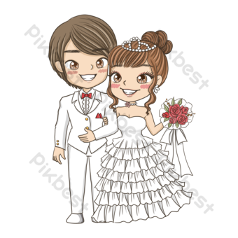 Gambar Kartun Untuk Pernikahan