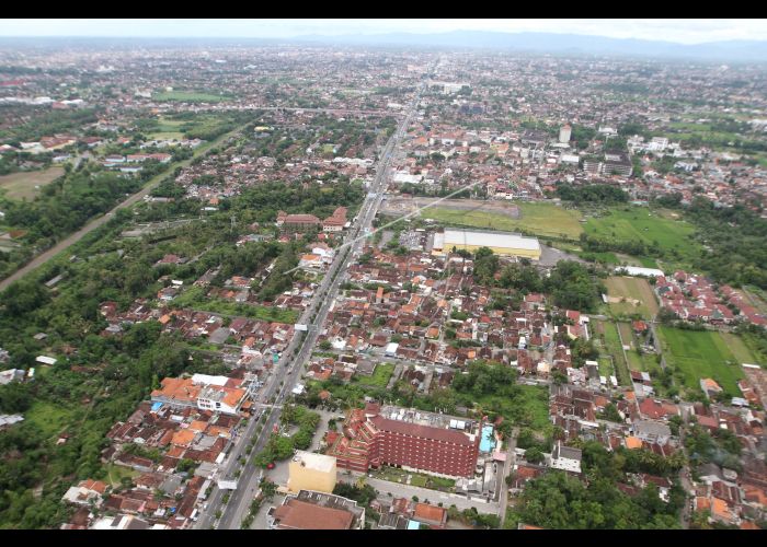 Gambar Kota Yogyakarta Yang Difoto Dari Atas
