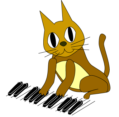 Gambar Kucing Animasi Lucu