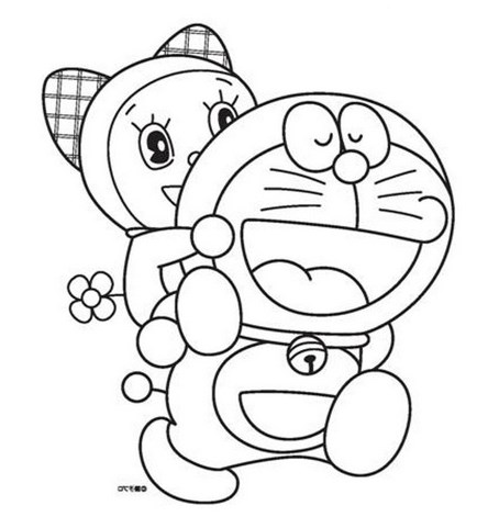 Gambar Lomba Mewarnai Doraemon