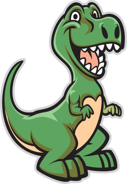 Gambar Lukisan Dinosaur T Rex