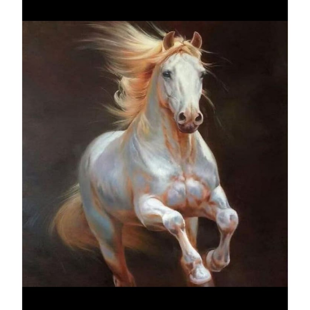 Gambar Lukisan Kuda