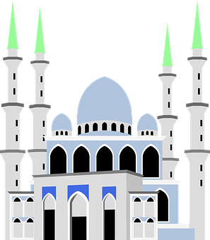 Gambar Masjid Animasi