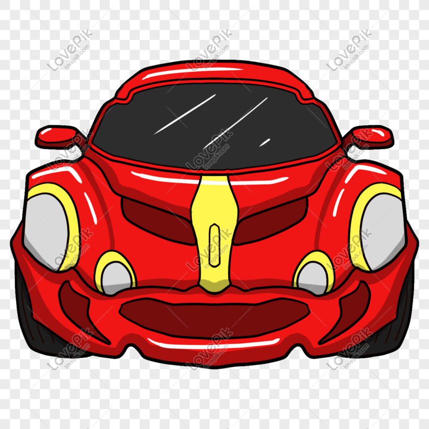 Gambar Mobil Merah Keren