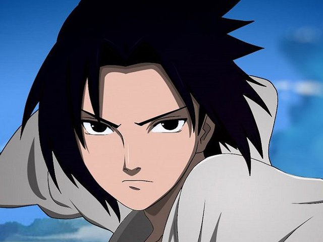 Gambar Muka Sasuke