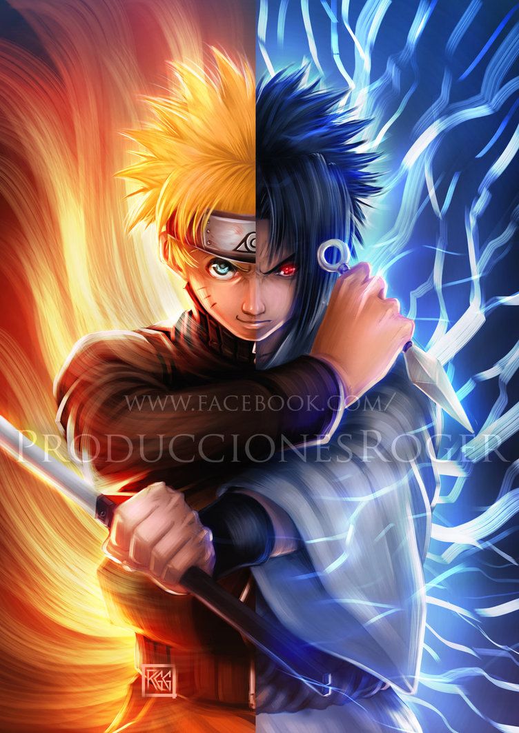 Gambar Naruto Dan Sasuke