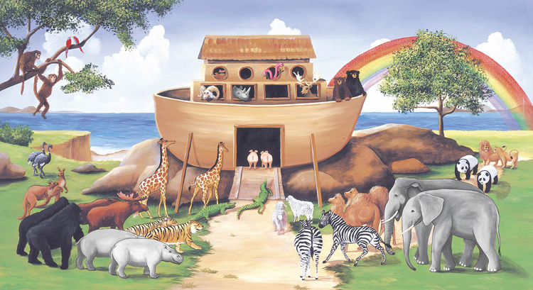 Gambar Nuh Dan Bahtera