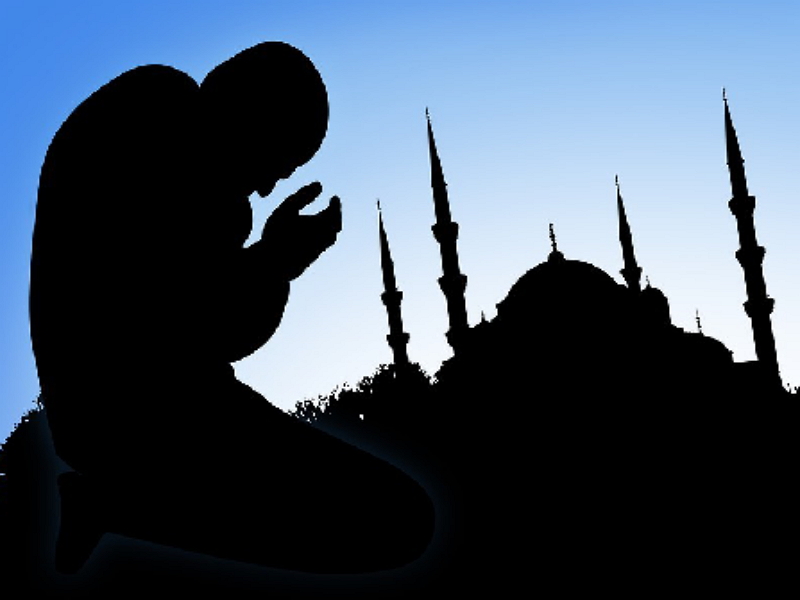 Gambar Orang Muslim Lagi Berdoa