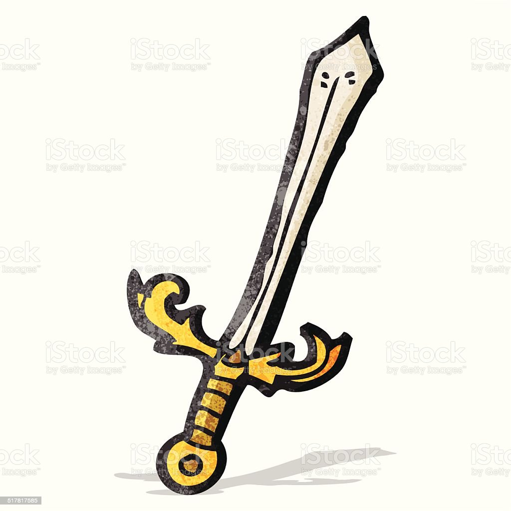 Gambar Pedang Kartun