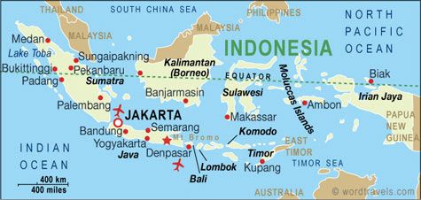 Gambar Peta Dunia Indonesia