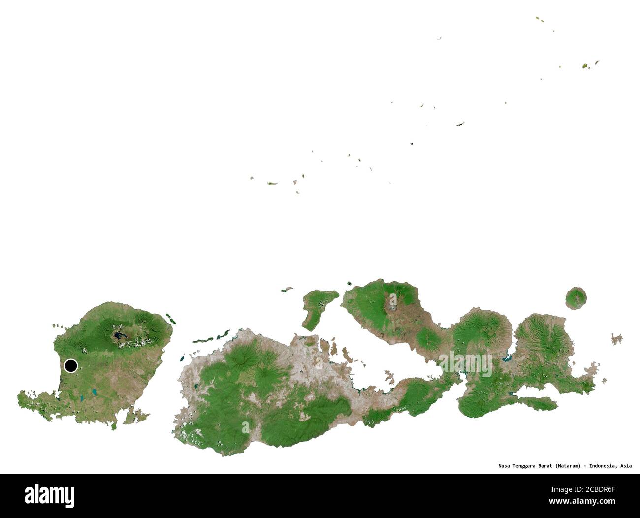Gambar Peta Nusa Tenggara Barat