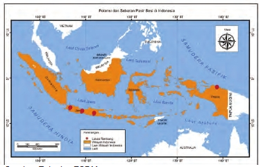 Gambar Peta Tambang Indonesia