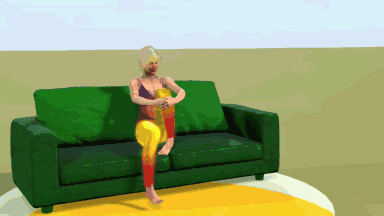Gambar Sofa Animasi