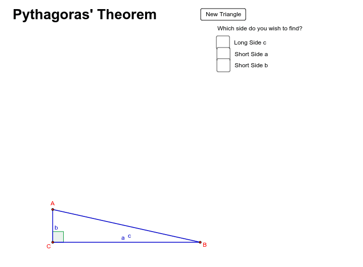 Gambar Teorema Pythagoras