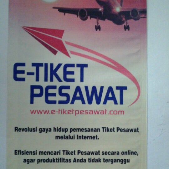 Gambar Tiket Pesawat Kalimantan