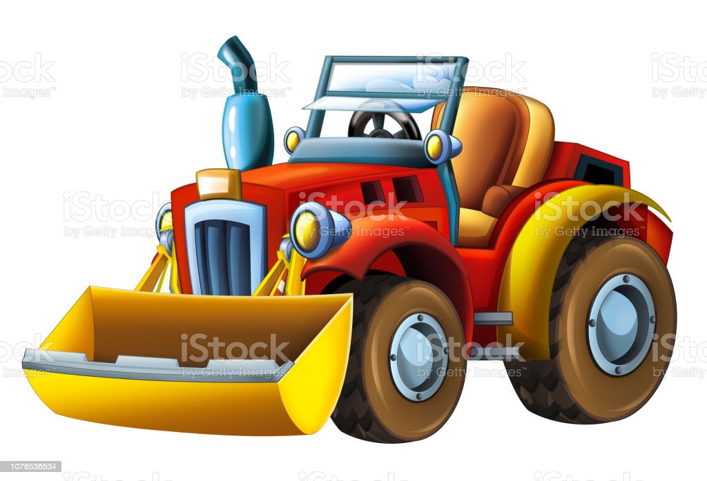 Gambar Traktor Animasi