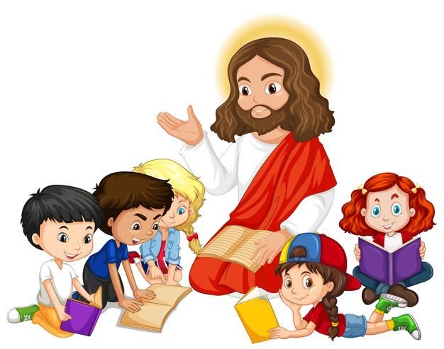 Gambar Tuhan Yesus Dengan Anak Anak