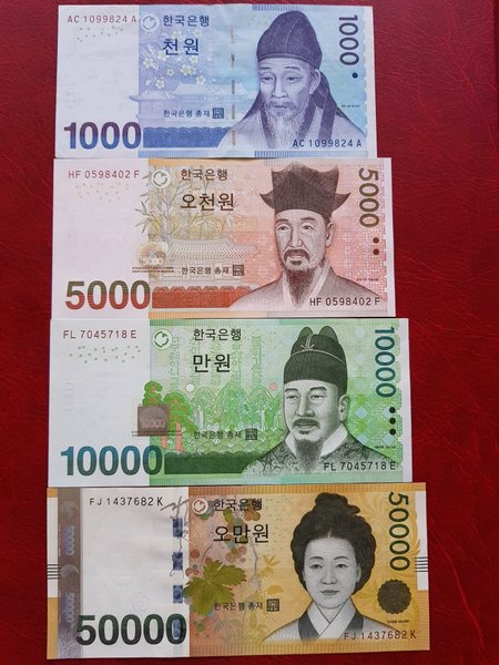 Gambar Uang Korea