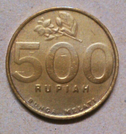 Gambar Uang Logam 500 Rupiah