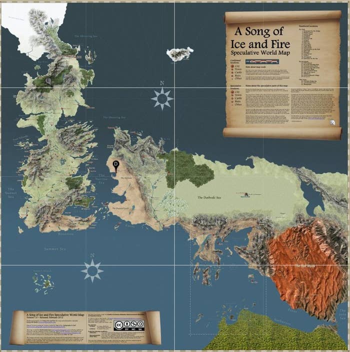 Game Of Thrones Maps