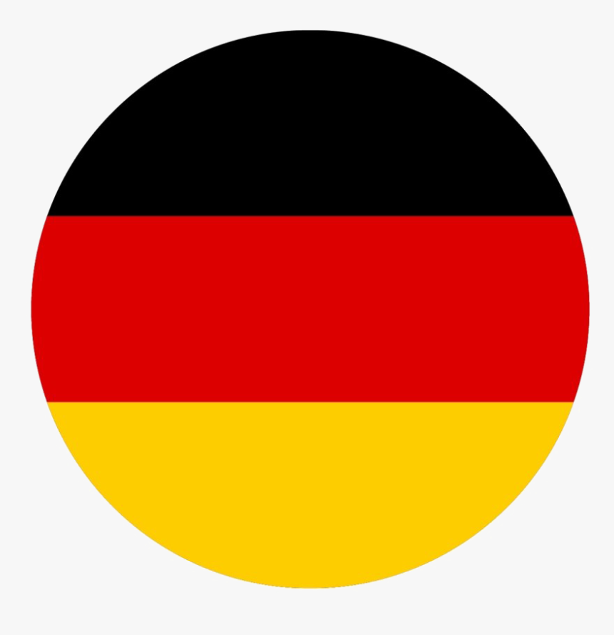 Germany Flag Round