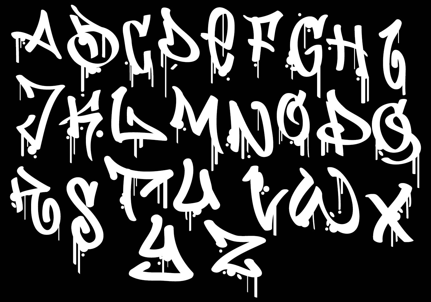 Graffiti Alphabet Download