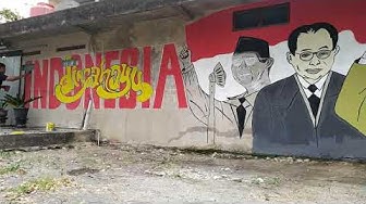 Graffiti Dirgahayu Hut Ri 72