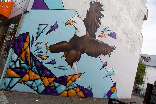 Graffiti Eagle
