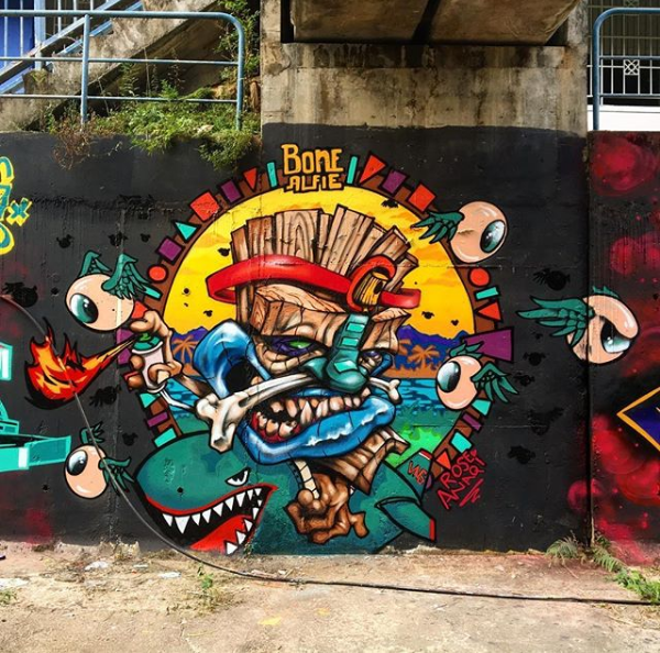 Graffiti Street Art Kuala Lumpur