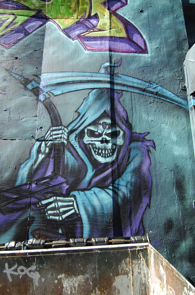 Grim Reaper Graffiti