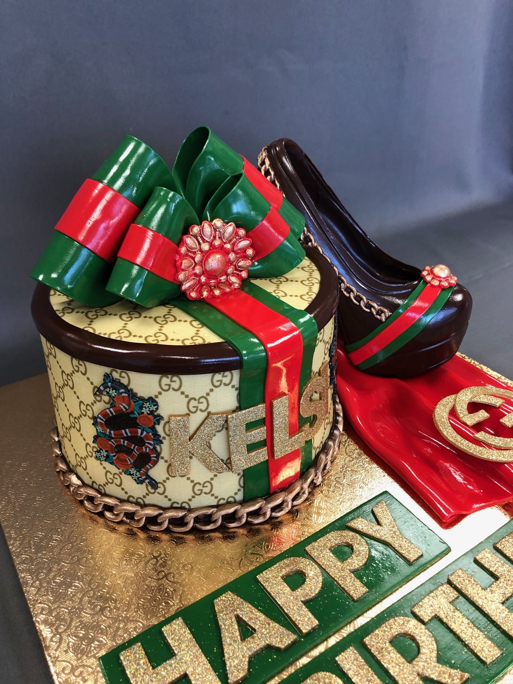 Gucci Birthday Cake Designs