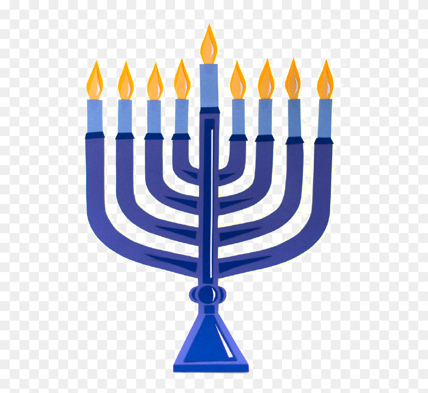 Hanukkah Candles Clipart