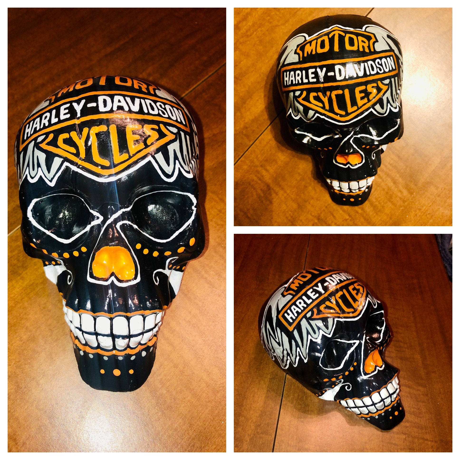 Harley Davidson Sugar Skull