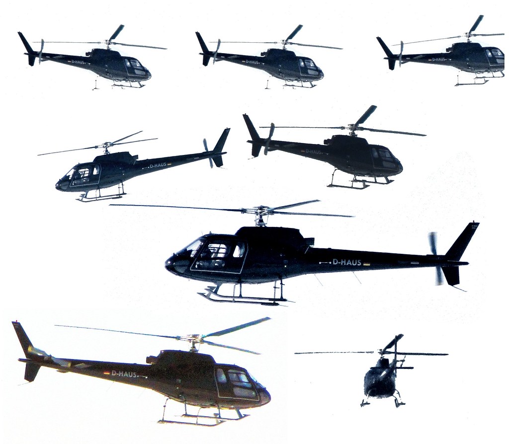 Helikopter Zeichnung