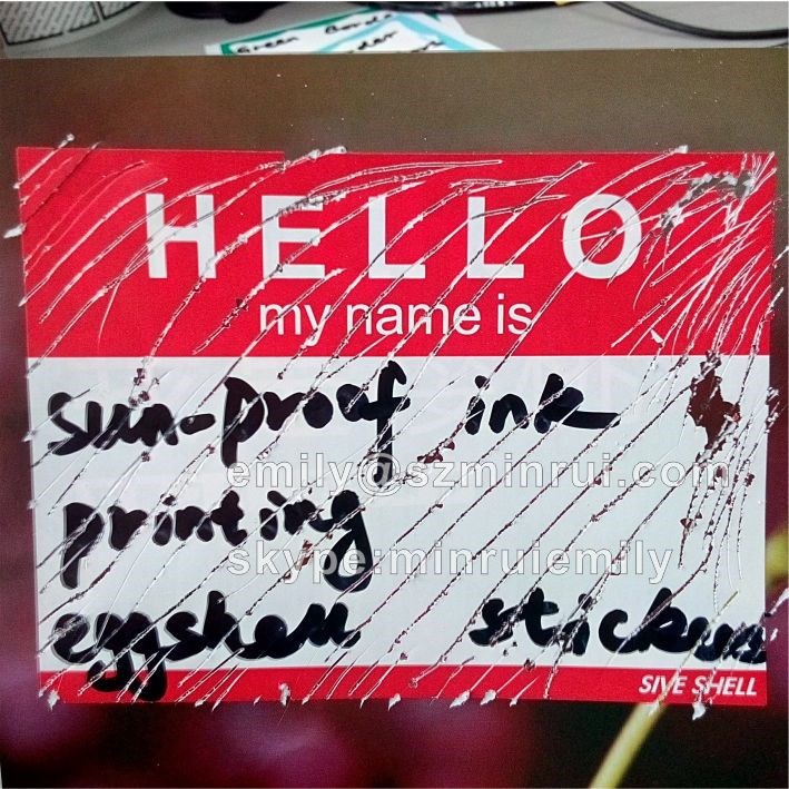 Hello My Name Is Graffiti Stickers