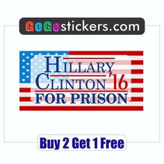 Hillary Clinton 2016 Bumper Sticker Free