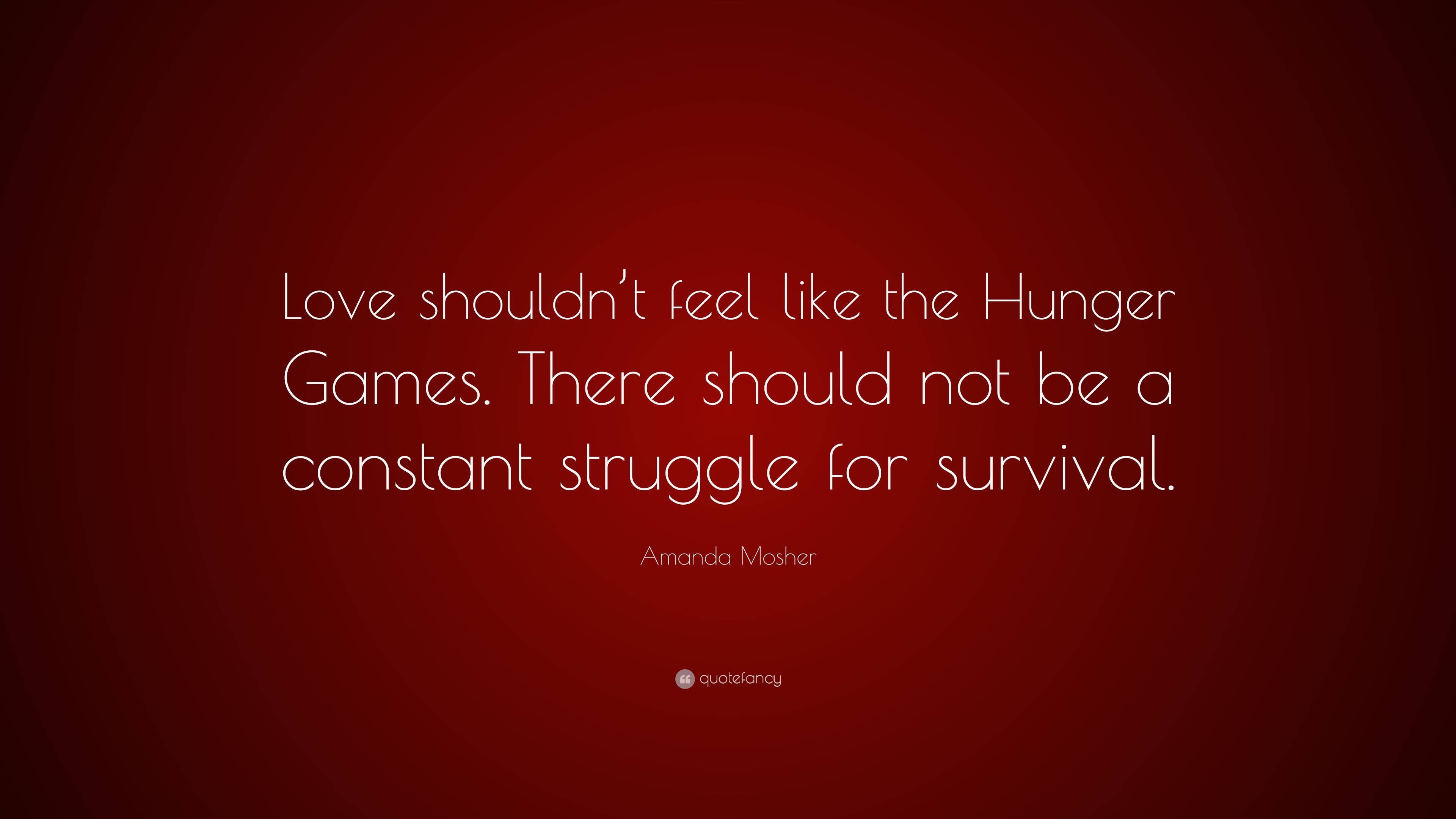 Hunger Games Quotes About Survival