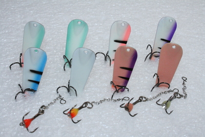 Ice Fishing Slender Spoons