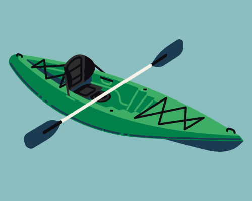 Image Of A Kayak