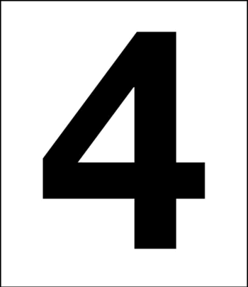 Image Of Number 4