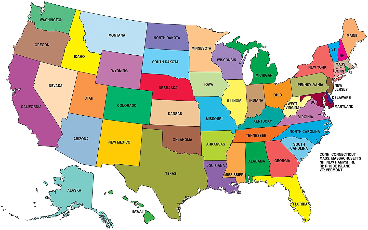 Images Of Map Of Usa
