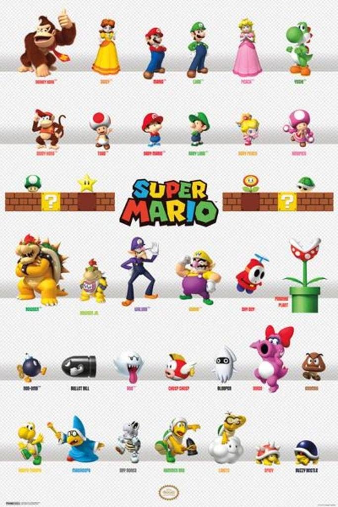 Images Of Mario Characters