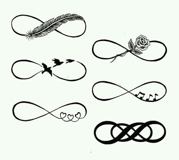 Infinity Zeichen Tattoo