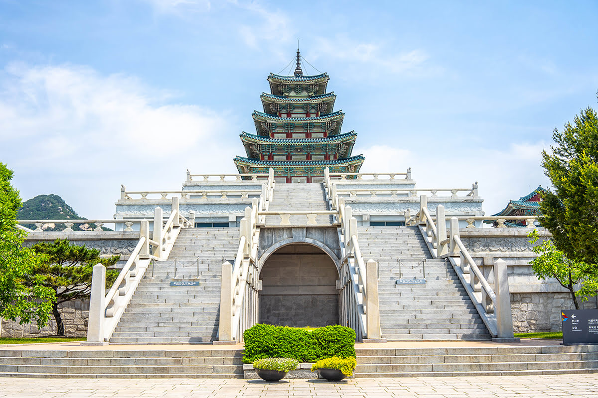 Istana Gyeongbokgung Di Korea